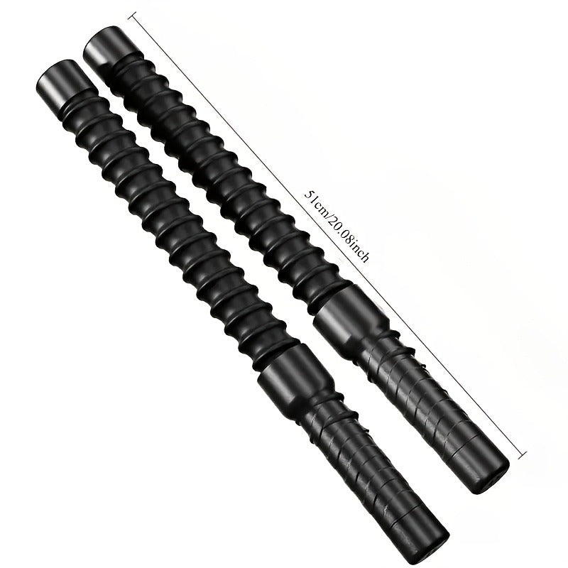 Stainless Steel Combat Training Stick — Rebound Strength Trainer (2 pcs)