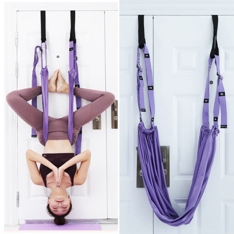 Hip & Flexibility Stretch Belt — Yoga Split Waist Trainer Resistance Strap