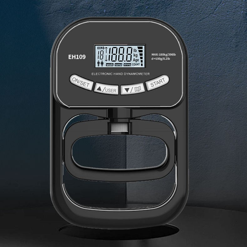 Digital Grip Strength Tester — 396 lb Hand Dynamometer