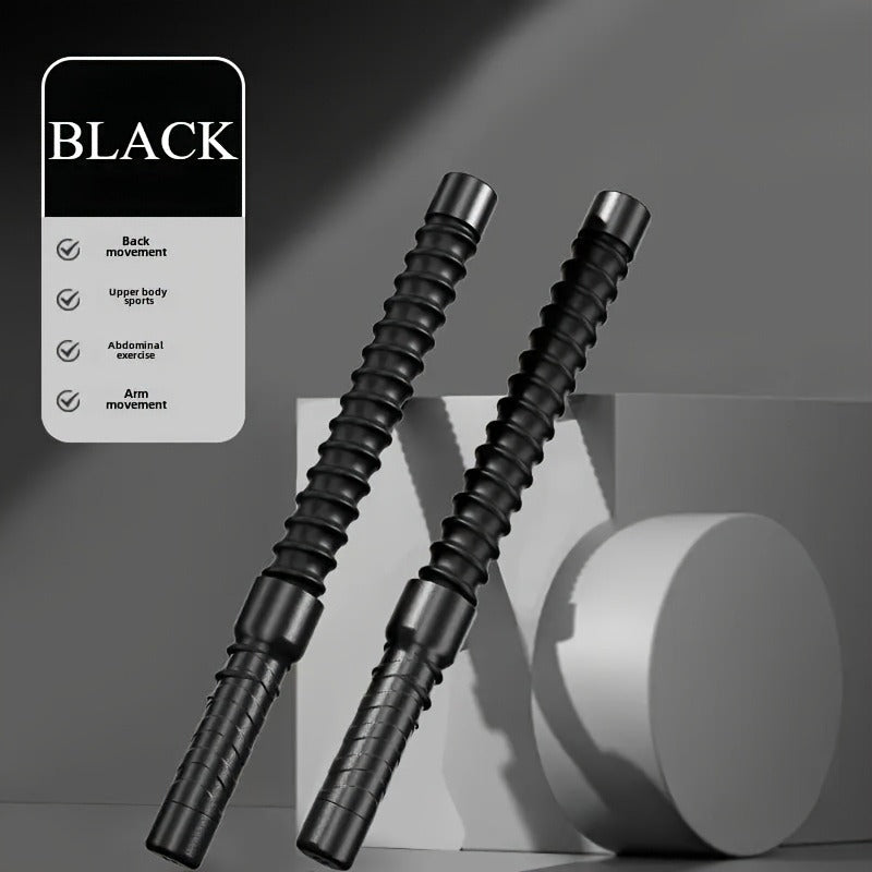 Stainless Steel Combat Training Stick — Rebound Strength Trainer (2 pcs)