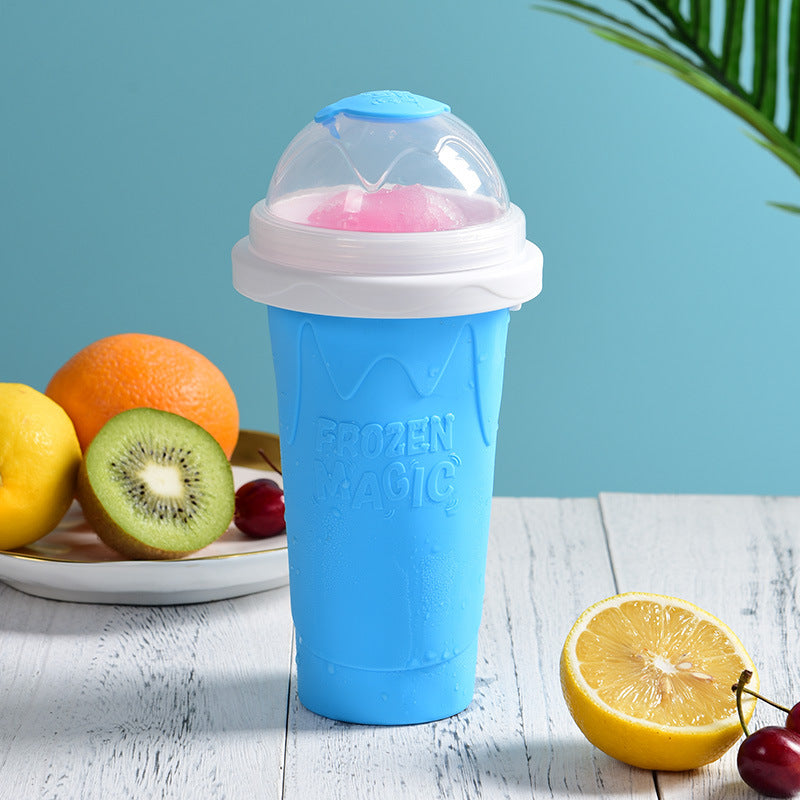 Instant Freeze Smoothie Cup — Quick-Chill Slush Maker Bottle