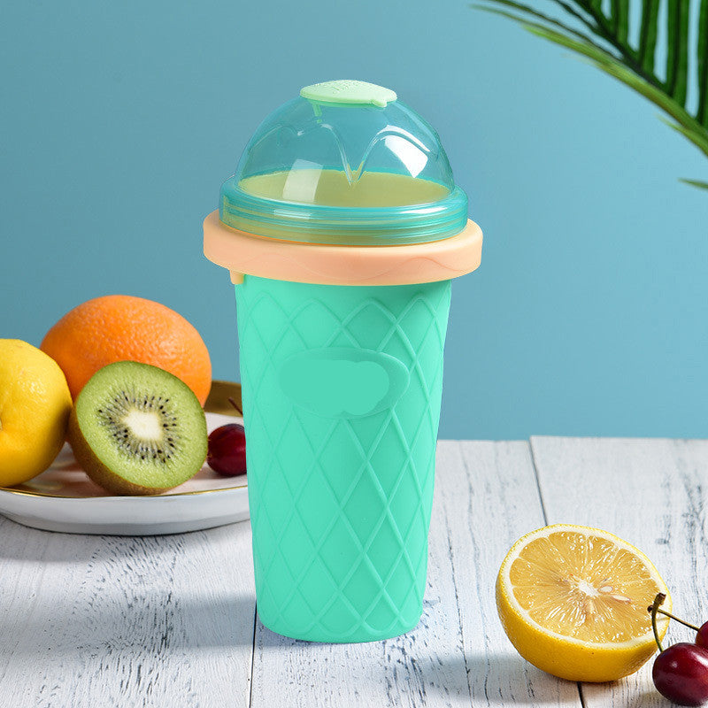 Instant Freeze Smoothie Cup — Quick-Chill Slush Maker Bottle