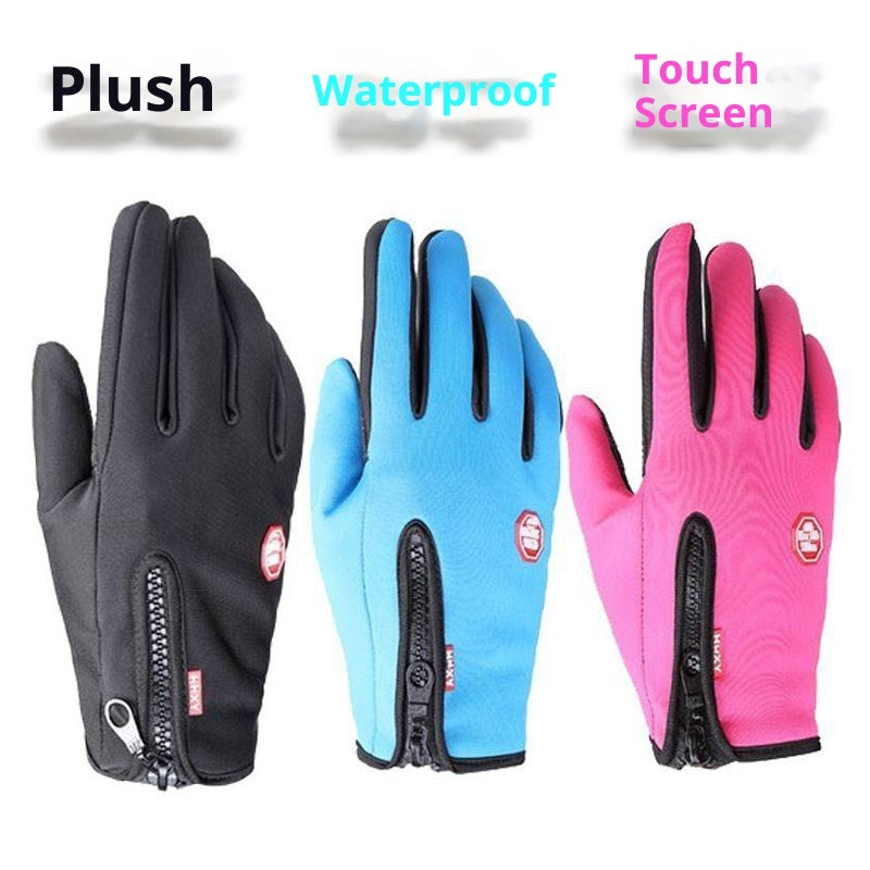 Women's Touch Screen Cycling Gloves — Windproof Winter Sport Gloves