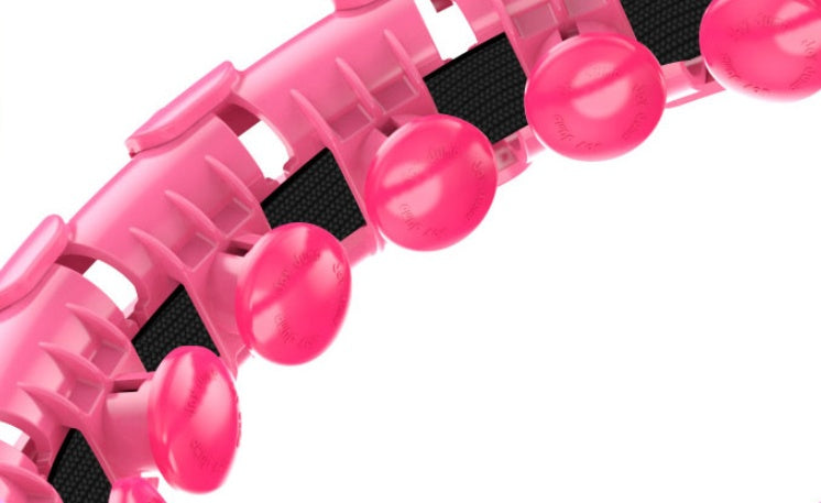 Smart Weighted Hula Hoop — Detachable Waist Slimming Ring (24 Knots)