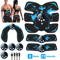EMS Abs Stimulator Belt — Electric Muscle Toning Trainer for Core & Glutes