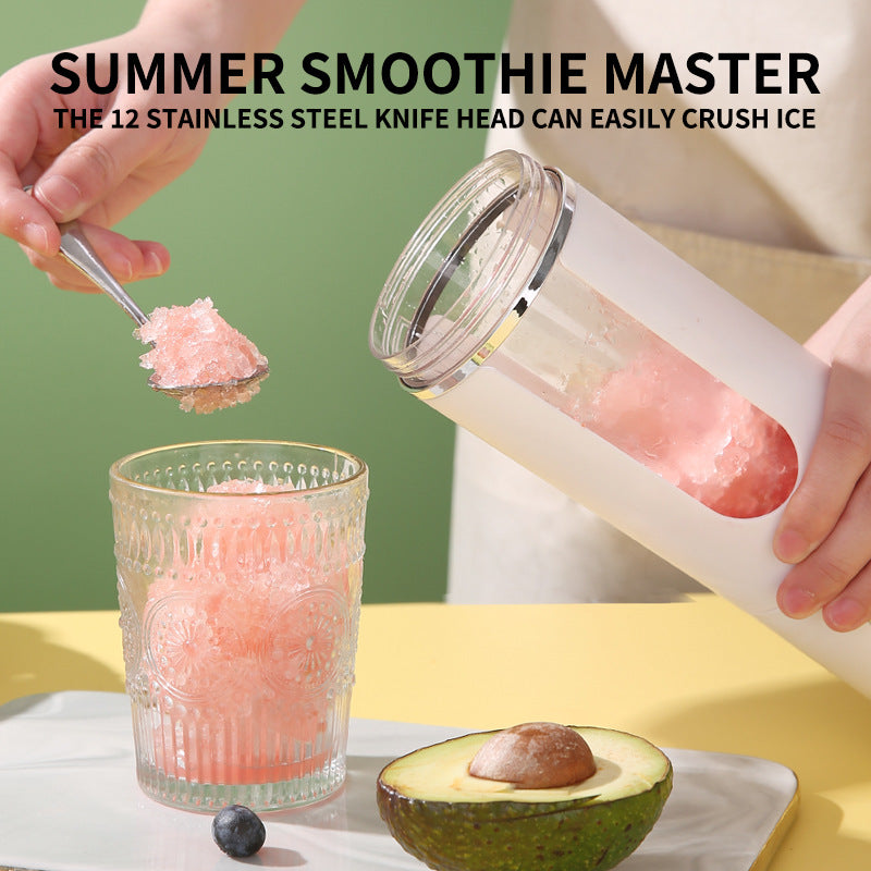 Portable Rechargeable Blender — Compact Smoothie Maker for Gym & Travel