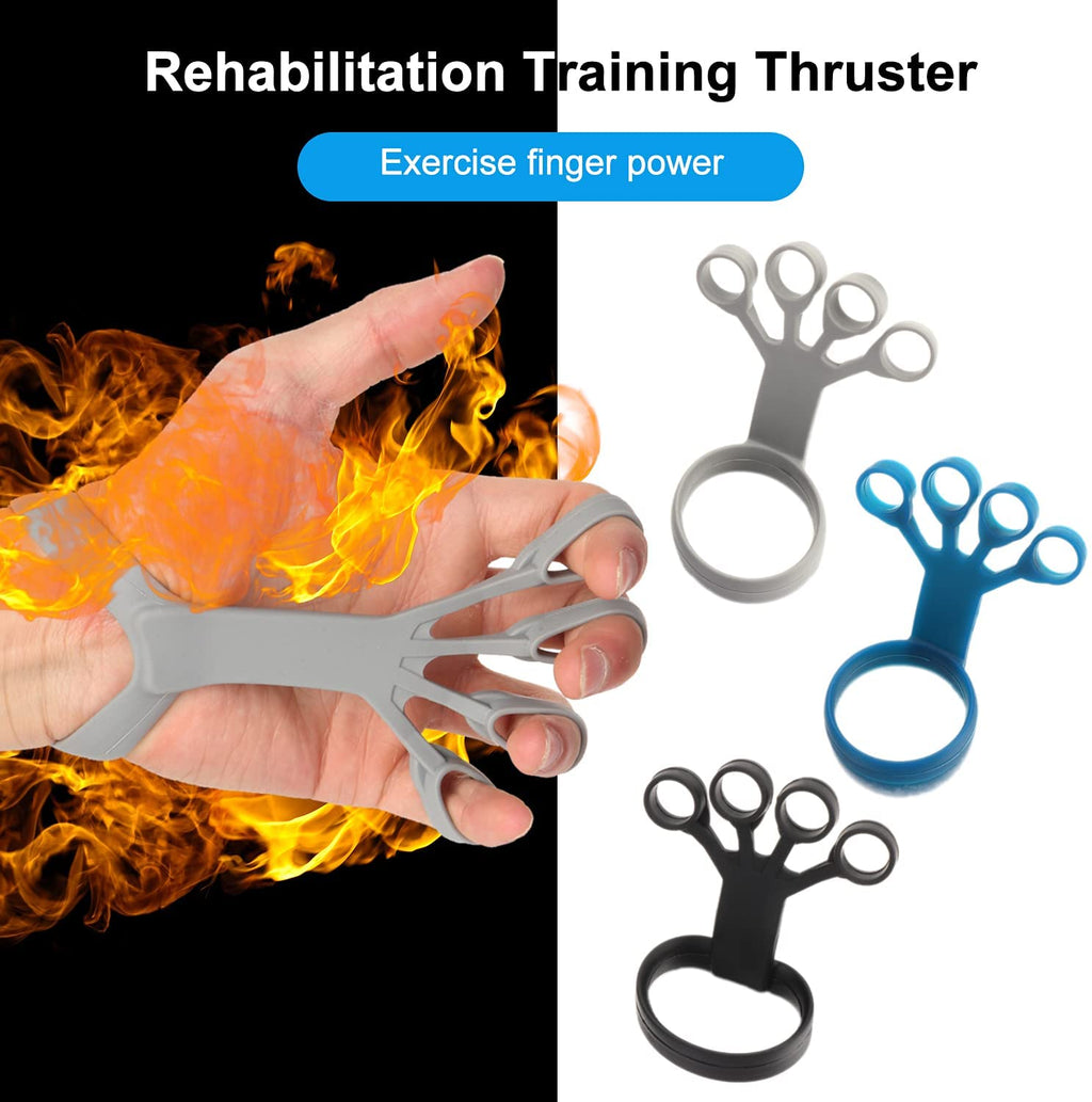 Silicone Finger Stretcher & Grip Trainer — Arthritis & Hand Rehab Exerciser