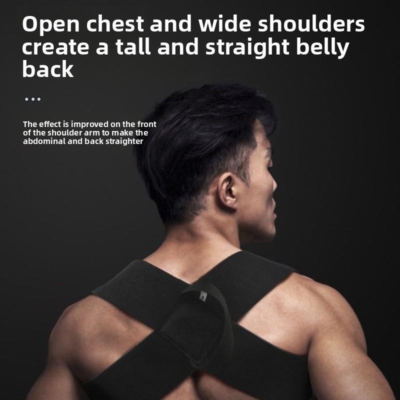 Adjustable Posture Corrector Straps — Back Straightener for Weight Training
