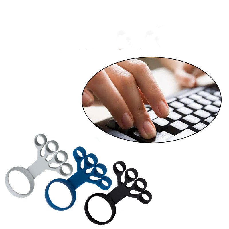 Silicone Finger Stretcher & Grip Trainer — Arthritis & Hand Rehab Exerciser