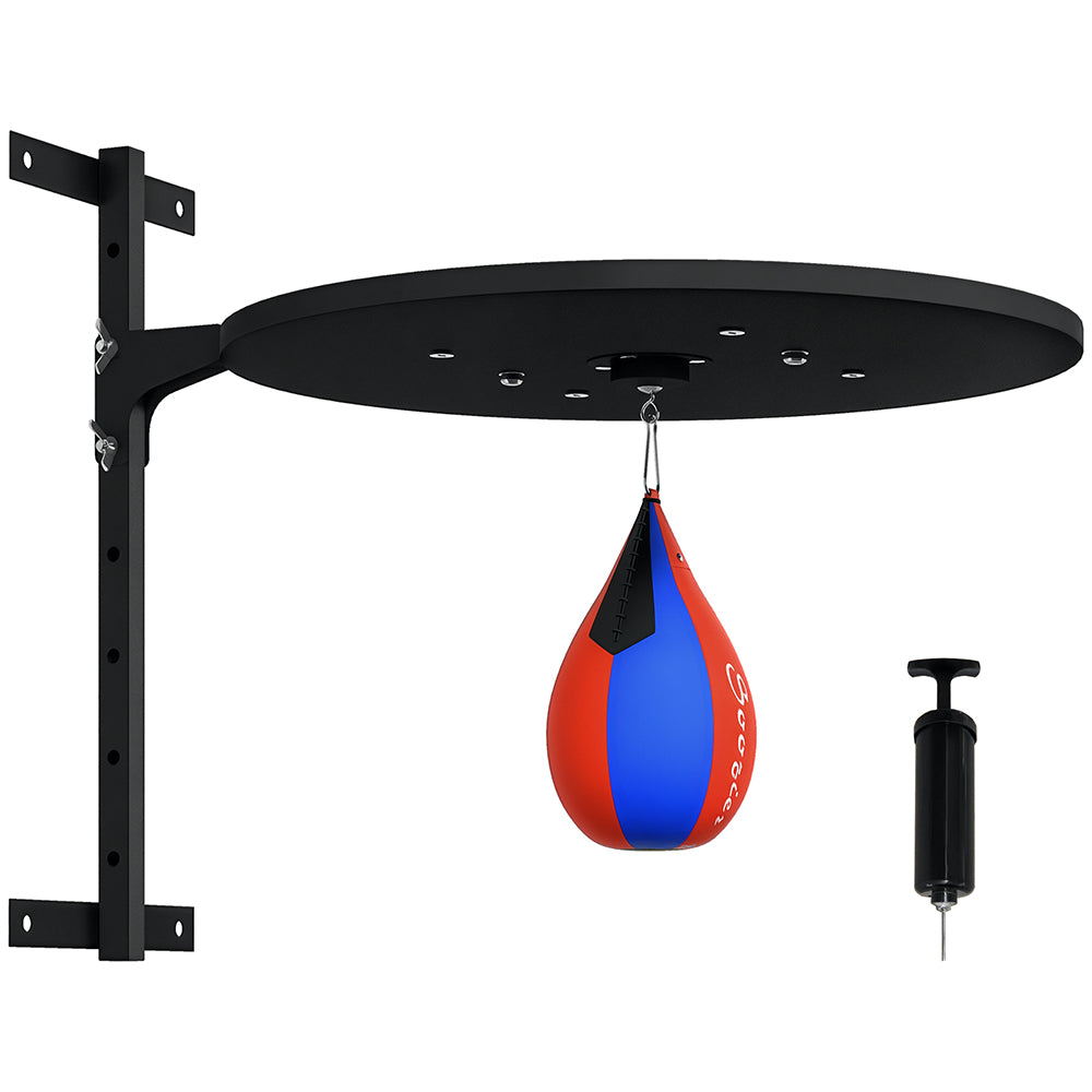 Wall-Mounted Speed Bag Platform — Height Adjustable Boxing Training Kit