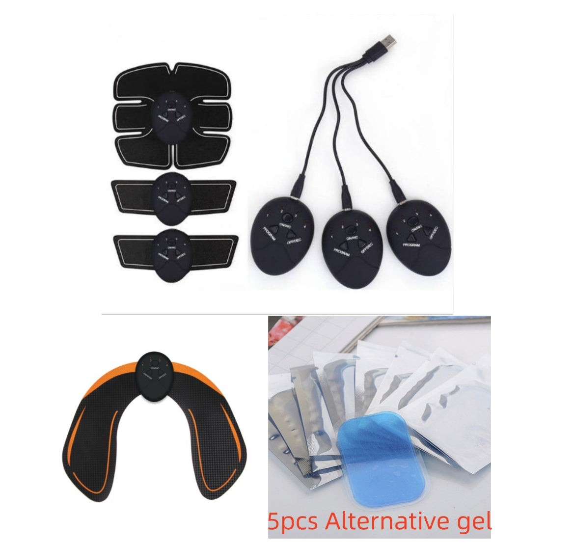 EMS Abs & Muscle Trainer — Full Body Electric Stimulation System