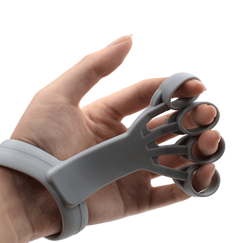 Silicone Finger Stretcher & Grip Trainer — Arthritis & Hand Rehab Exerciser