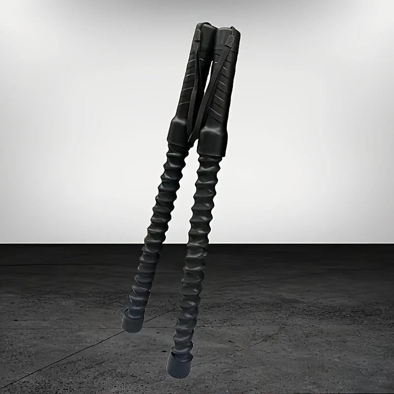 Stainless Steel Combat Training Stick — Rebound Strength Trainer (2 pcs)