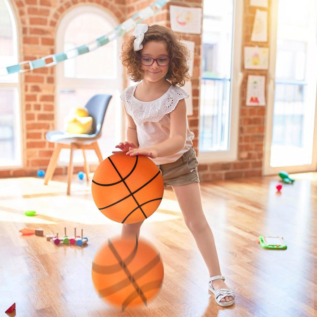 Indoor Silent Foam Basketball — High-Density Low-Noise Training Ball