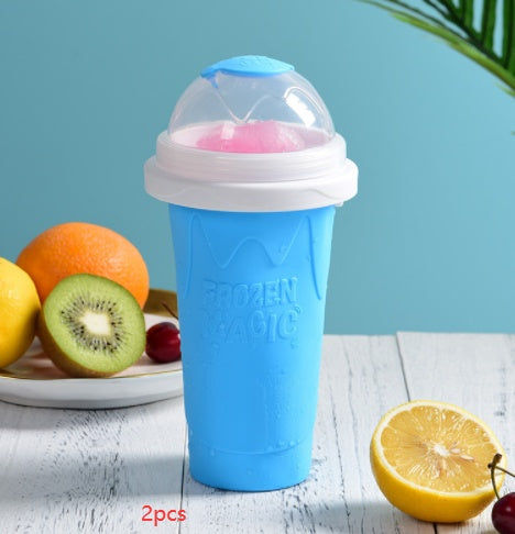 Instant Freeze Smoothie Cup — Quick-Chill Slush Maker Bottle