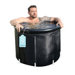 XXL Ice Bath Tub,102 GL Cold Plunge Tub,Portable Plunge Pool,multi-level Portable Bathtub For Outdoor Gym Treatments,Foldable Basin