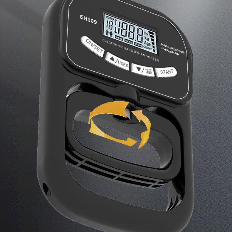 Digital Grip Strength Tester — 396 lb Hand Dynamometer