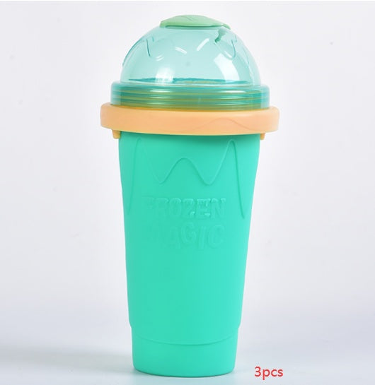 Instant Freeze Smoothie Cup — Quick-Chill Slush Maker Bottle
