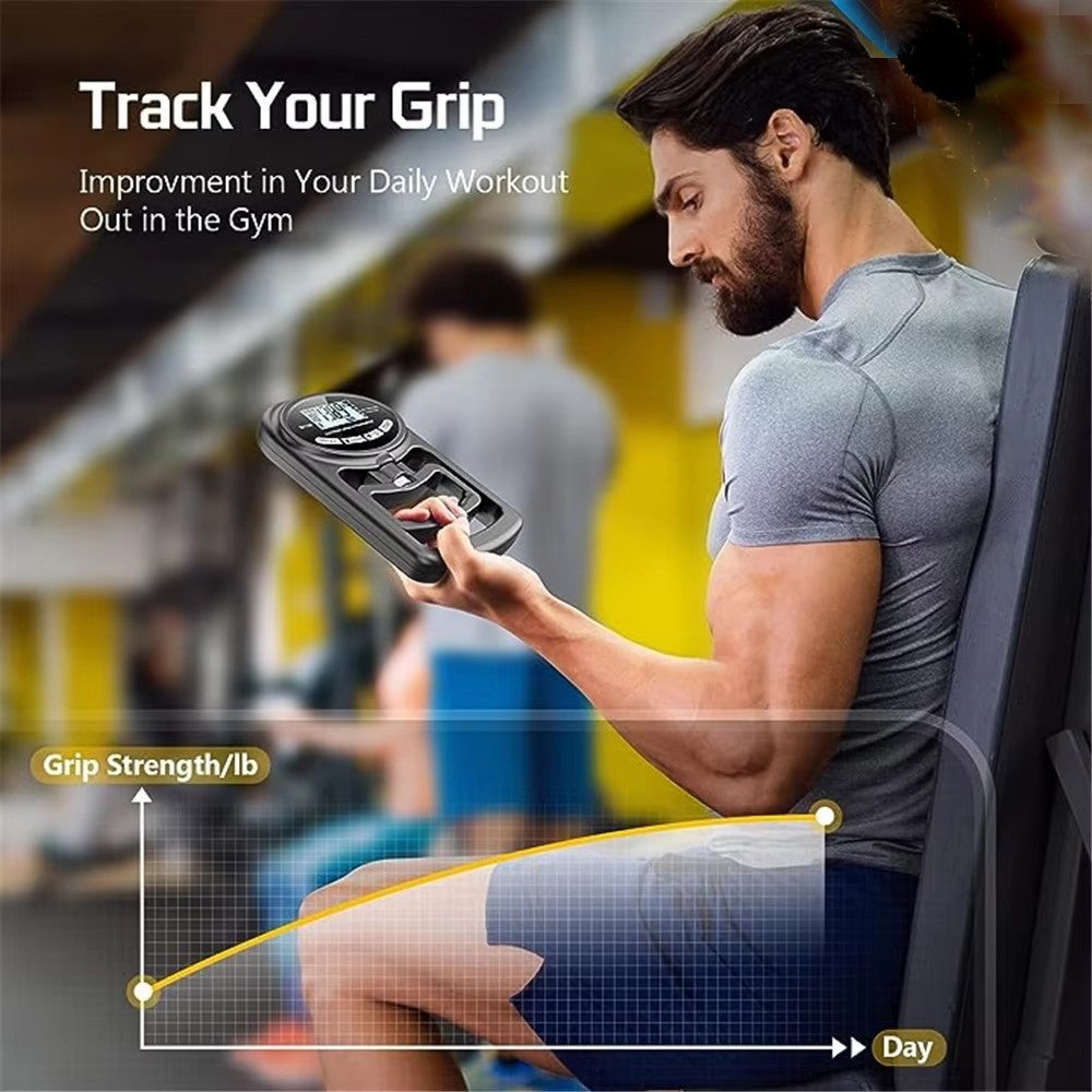 Digital Grip Strength Tester — 396 lb Hand Dynamometer