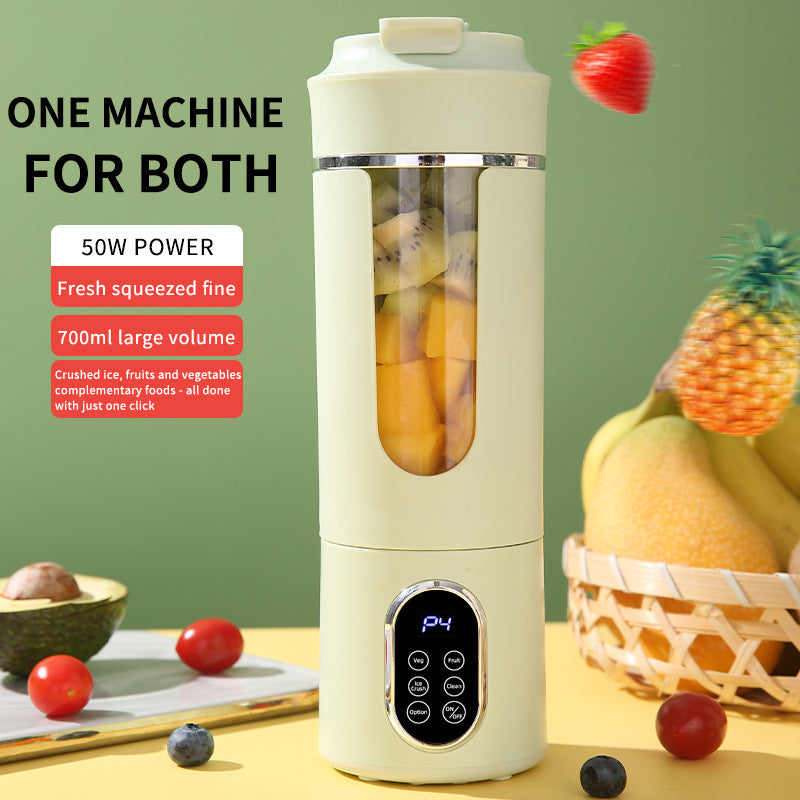 Portable Rechargeable Blender — Compact Smoothie Maker for Gym & Travel