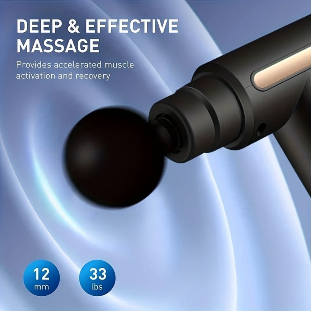 Mini Fascia Gun — Portable USB Rechargeable Muscle Relaxer Massager