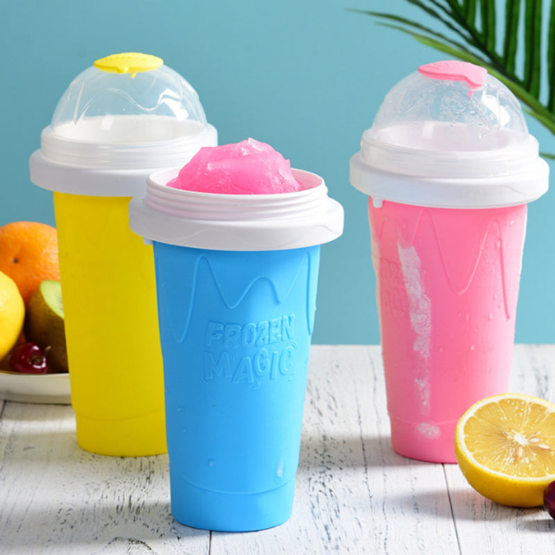 Instant Freeze Smoothie Cup — Quick-Chill Slush Maker Bottle