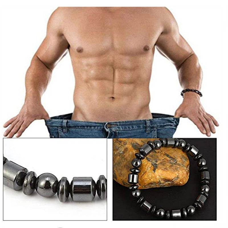 Magnetic Therapy Bracelet — Pentagram Stone Pain Relief & Wellness Band
