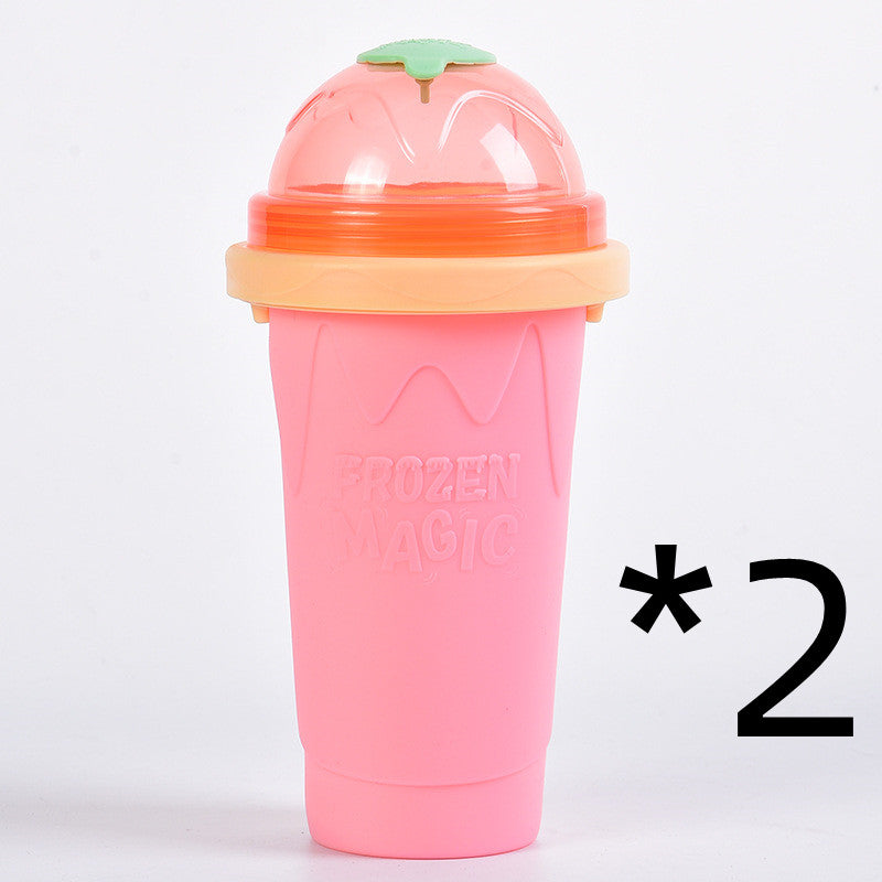 Instant Freeze Smoothie Cup — Quick-Chill Slush Maker Bottle