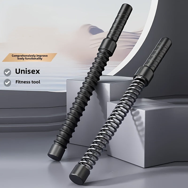 Stainless Steel Combat Training Stick — Rebound Strength Trainer (2 pcs)