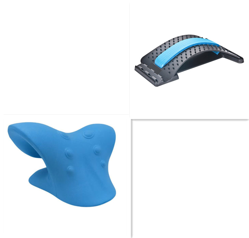 6-Roller Cervical Neck Massager — Manual Relief Roller
