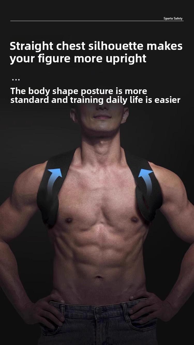 Adjustable Posture Corrector Straps — Back Straightener for Weight Training