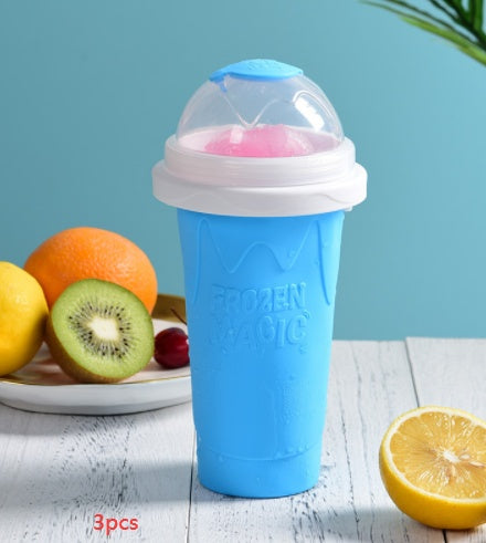 Instant Freeze Smoothie Cup — Quick-Chill Slush Maker Bottle