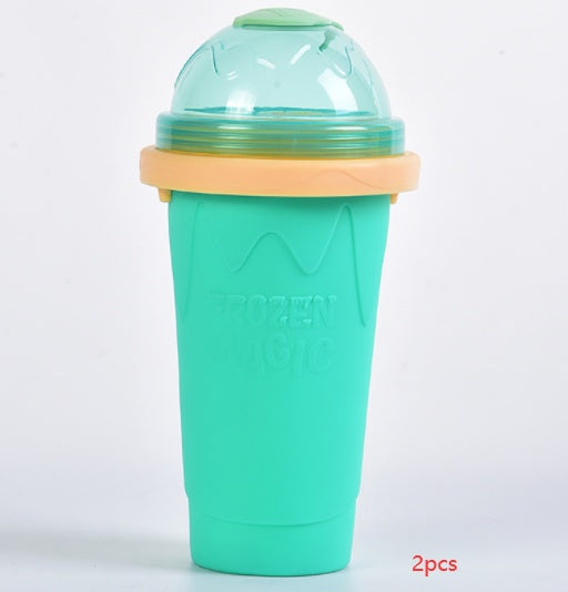 Instant Freeze Smoothie Cup — Quick-Chill Slush Maker Bottle